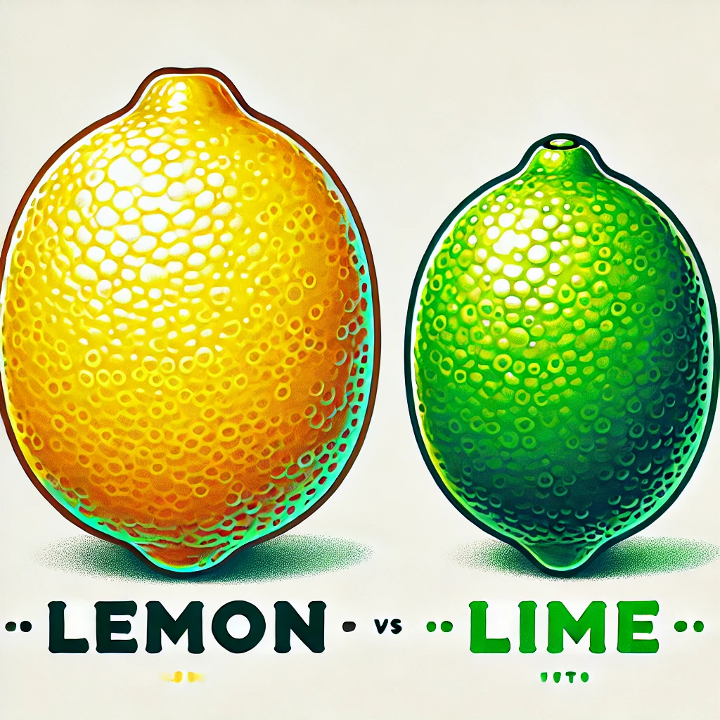 Wat is het verschil tussen citroen en limoen?