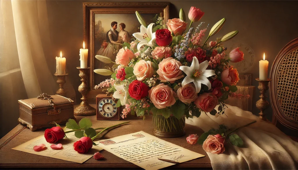 Het geheim achter de geschiedenis van romantische bloemcadeaus