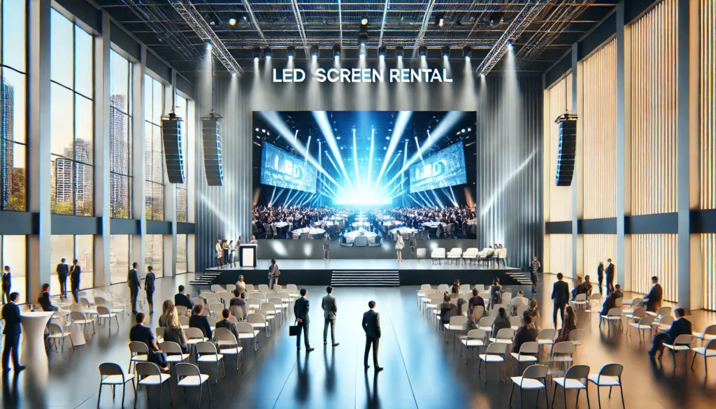 LED scherm huren
